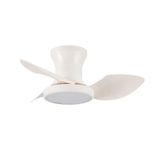 Reel LED Ceiling Fan 20W 1900Lm CCT Dim White
