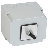 Cam switch - changeover switch w/o off - PR 63 - 4P - 63 A - box 135x170 mm