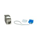 TOOLLESS LINE Jack RJ45 shielded, Cat.6a 10GB 4PPoE 100W