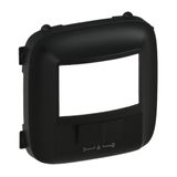 Cover plate Valena Allure - motion sensor with override - black