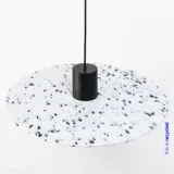 CONFETTI BLACK MARBLE SUSPENDED ø45CM 1xE27