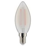 LED Filament Bulb - Candle C35 E14 4.5W 470lm 2700K 330°