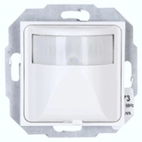 HK07 – Infrared motion detector T 180°,  2-wire device, 40–400W, 55x55mm, colour: arctic white matt