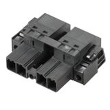 PCB plug-in connector (wire connection), 7.62 mm, Number of poles: 4, 