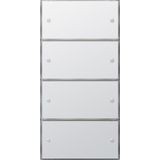 PB sens.3 Komfort 4-g (2+2) KNX Gira F100 p.white