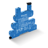 Push-IN socket 24...240VUC for 35mm.rail, 34.51/81 MasterPLUS (93.66.0.240)