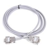 Cable, RS-232C, for connecting NT HMI 9-pin port to PLC 9-pin port, 2