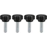 Pointed grip threaded inserts