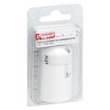 Socket for B22 bulb - quick connection - white insulator