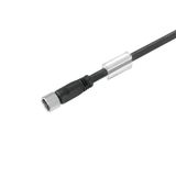 Sensor-actuator Cable (assembled), M8, Number of poles: 5, Cable lengt