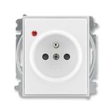 5599E-A02357 01 Socket outlet with earthing pin, shuttered, with surge protection