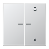 ENet push-button universal 1-gang FMAL1701