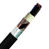 Halogen-Free Cable N2XCH 2x1,5re/1,5 black, circular solid