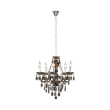 Luster chandelier 5-pc E14 black