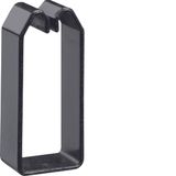 Cable retaining clip made of PVC for DNG 75x37mm black