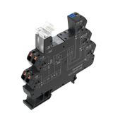 Relay socket, IP20, 5 V DC ±20 %, Free-wheeling diode, Reverse polarit