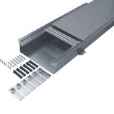 floor duct w. trough 300 80-120 dry care