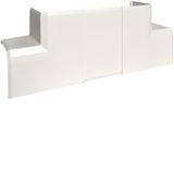 T-piece overlapping for wall trunking BRN 70x210mm halogen free in pur