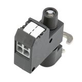 Power tap for busbar with fuse