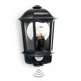 Outdoor Sensor Light L 190 S Black