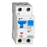 Combined MCB/RCD (RCBO) C40/1+N/100mA/Type AC