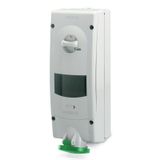 INTERLOCKED SOCKET 2P+E IP44 16A 2h >50V