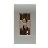 TELEPHONE OUTLET TWIN SOCKET GREY