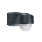 RC 280i IR motion detector,wall/ceiling mounting, IP54 black