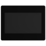 Control panel. 7" TFT touch screen, 64 K colors, 800x480 pixel, black front (CP607-B)