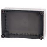 Insulated enclosure, +knockouts, HxWxD=250x375x150mm