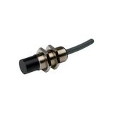 Proximity switch, E57 Global Series, 1 N/O, 2-wire, 10 - 30 V DC, M18 x 1 mm, Sn= 16 mm, Non-flush, NPN/PNP, Metal, 2 m connection cable