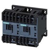 Reversing contactor assembly AC-3, 3 kW/400 V 110 V AC 120 V 60 Hz 3-pole S00