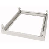 Base frame, floor frame, W=600mm, grey