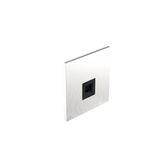 Art d'Arnould - RJ45 socket category 6 UTP 1 module Epure - Brushed Steel