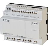 Compact PLC, 24 V DC, 12DI(of 4AI), 6DO(R), 1AO, CAN