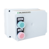 Enclosed starter up to 1,1kW. Contactor + overload relay I=2,2-3,1A.
