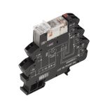 Relay module, 230 V AC ±5 %, Green LED, Rectifier, RC element, 2 CO co