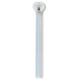 TY232MFR CABLE TIE 18LB 8IN WHI NYL FLM RTD