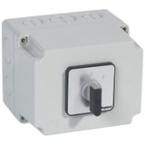 Cam switch - changeover switch with off - PR 63 - 3P - 63 A - box 135x170 mm