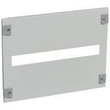 Metal faceplate XL³ 400 - for DPX³ 250 with terminal shields - vertical position