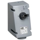 ABB420MI9WN Industrial Switched Interlocked Socket Outlet UL/CSA