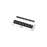 SPECIFIC TERMINAL BLOCK, 44X15X16MM, DIN RAIL MOUNT,  MP4/5