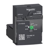 Standard control unit, TeSys Ultra, 9.5-38A, 3P motors, thermal magnetic protection, class 10, coil 24V DC