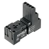Relay socket, IP20, 4 CO contact , 12 A, Screw connection