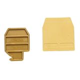 End section for current transformer terminal SCB 6, beige