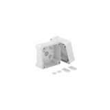 X02C LGR  Empty box, IP67, IK08, 95x95x72, light gray Polycarbonate