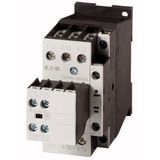 Contactor, 380 V 400 V 11 kW, 2 N/O, 1 NC, 230 V 50 Hz, 240 V 60 Hz, AC operation, Screw terminals
