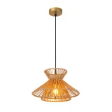 TASMAN Pendant light-Natura.-1xE27-60W-Paper