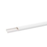 MKS 2538 T  MKS channel, for cable storage, 25x38x3000, pure white Polyvinyl chloride