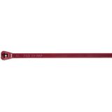 TYV25M CABLE TIE 50LB 7IN MAROON ECTFE